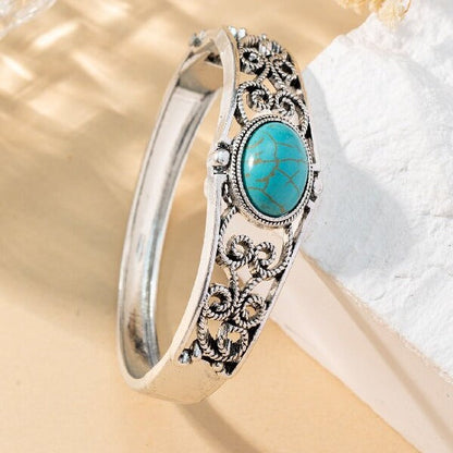 Alouette Vintage Crest-armband | Vitguld