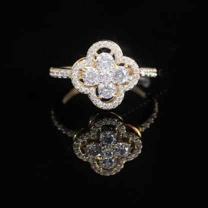 Caelina Viridia-ring | Guld