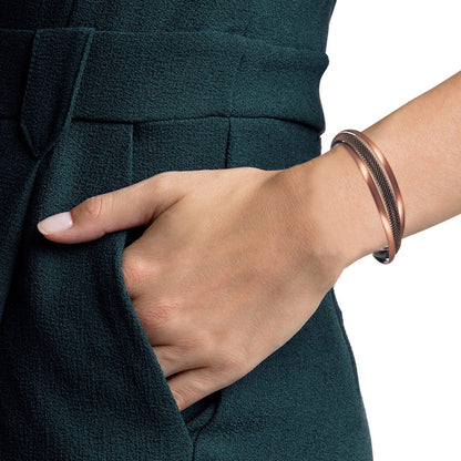 Trestle koppararmband
