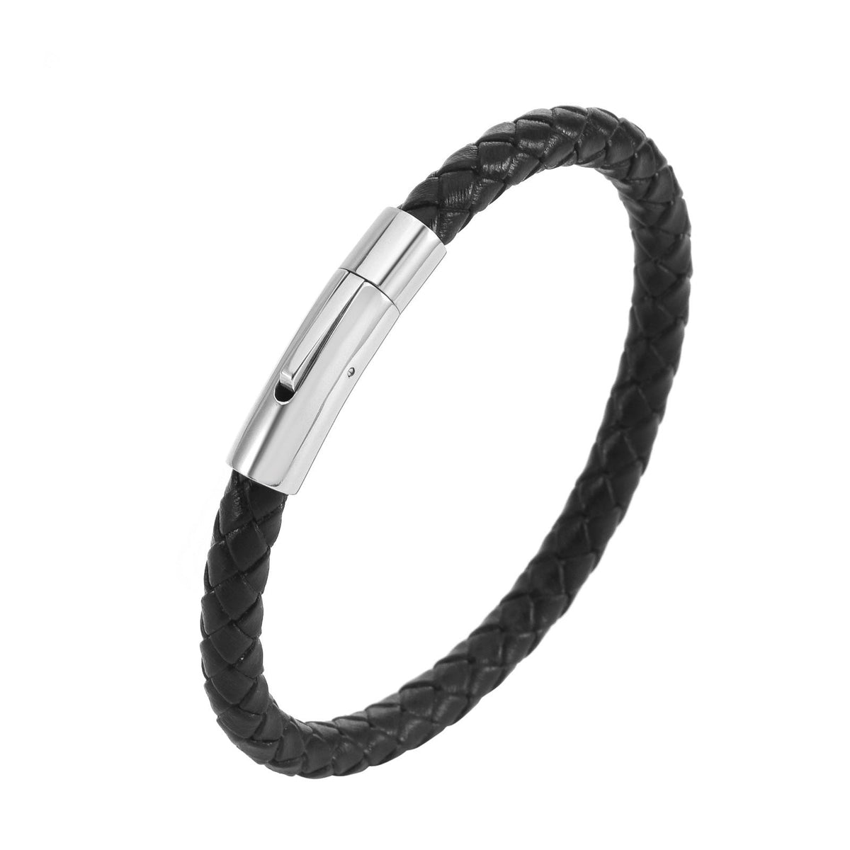 Valor läderflätat armband | Guld