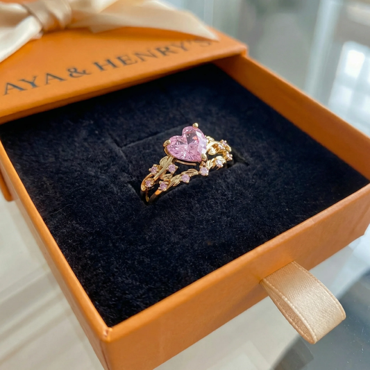 Petalheart-ringset | Guld