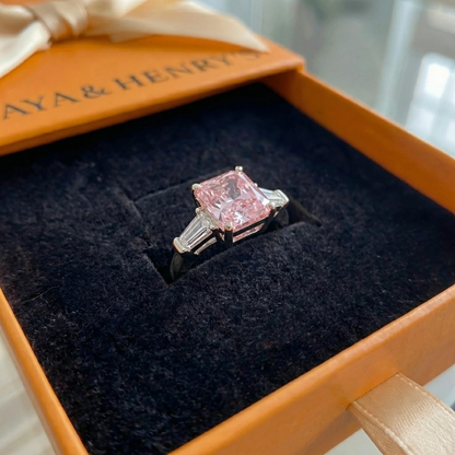 Pink Verve-ring | Vitguld