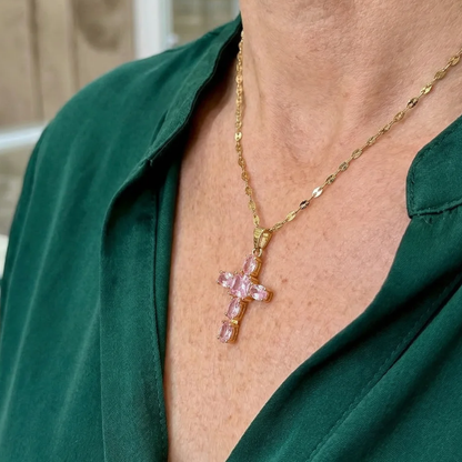 Ros Faith korshalsband | Guld