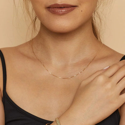 Bodega Box-halsband - Guld