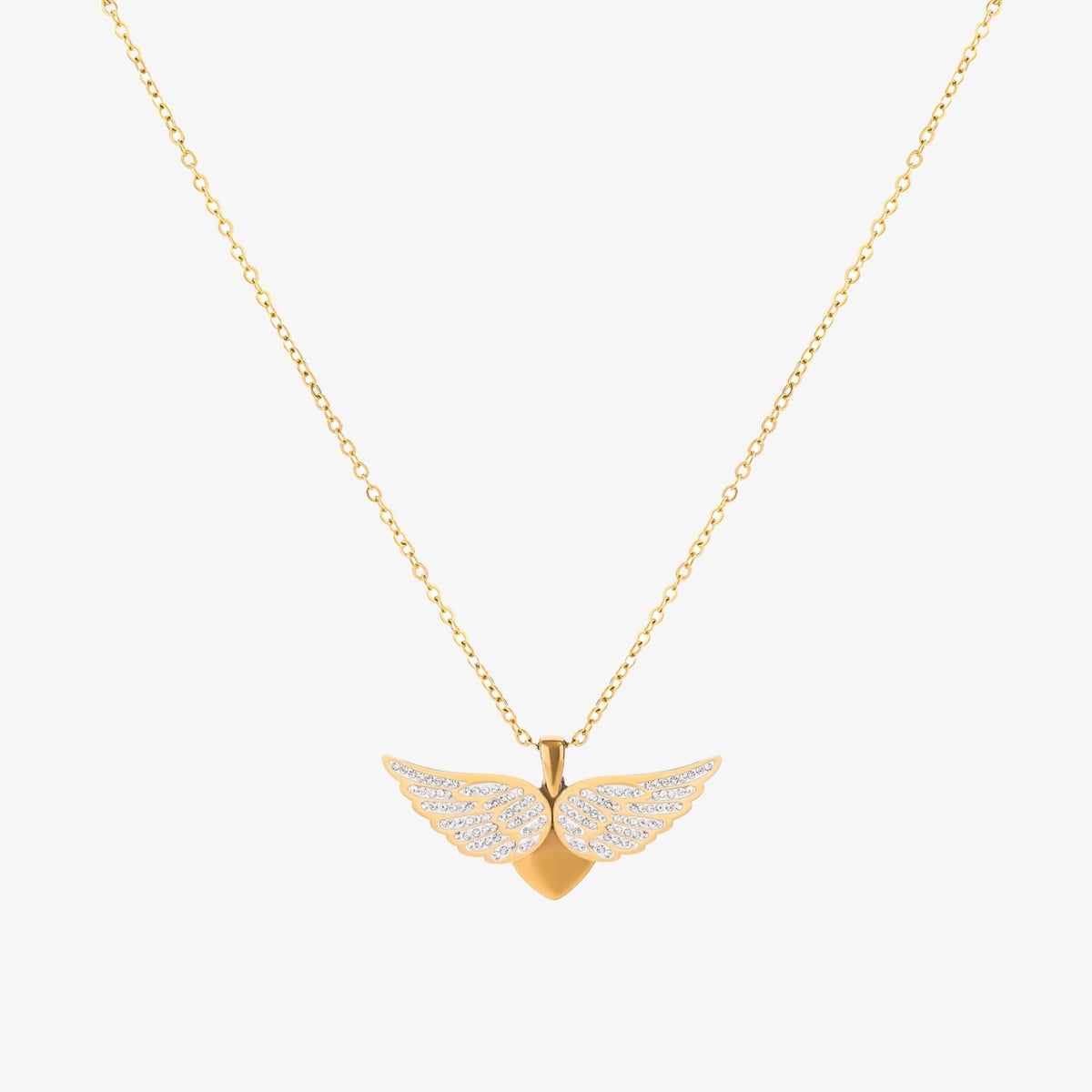 Halsband med änglavingar | Guld