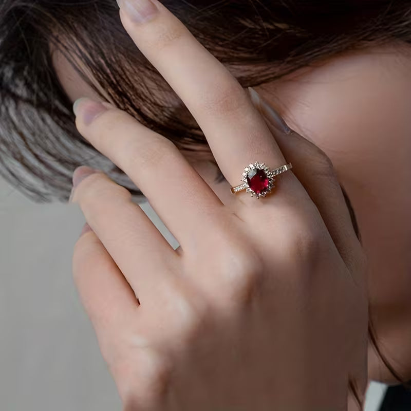 Empress Red-ring | Guld