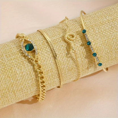 Serpina Veyra-armbandsset | Guld