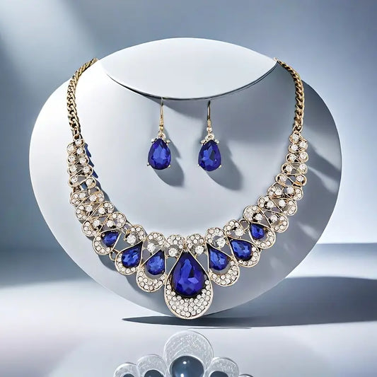 Maevina Zafiros smyckesset | Guld