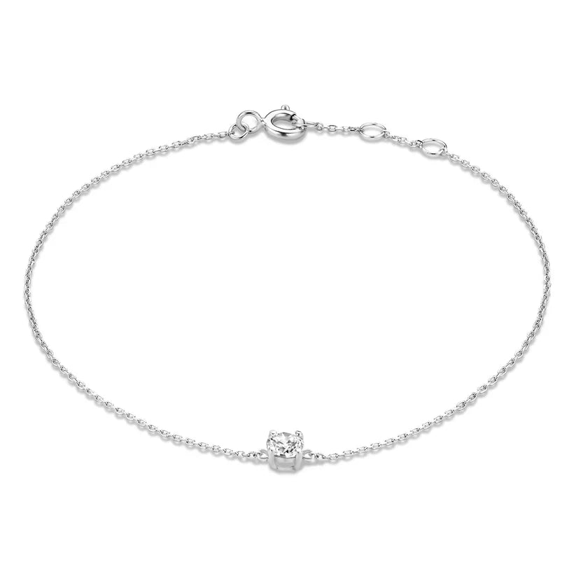 Cléa Moissanit-armband | Guld