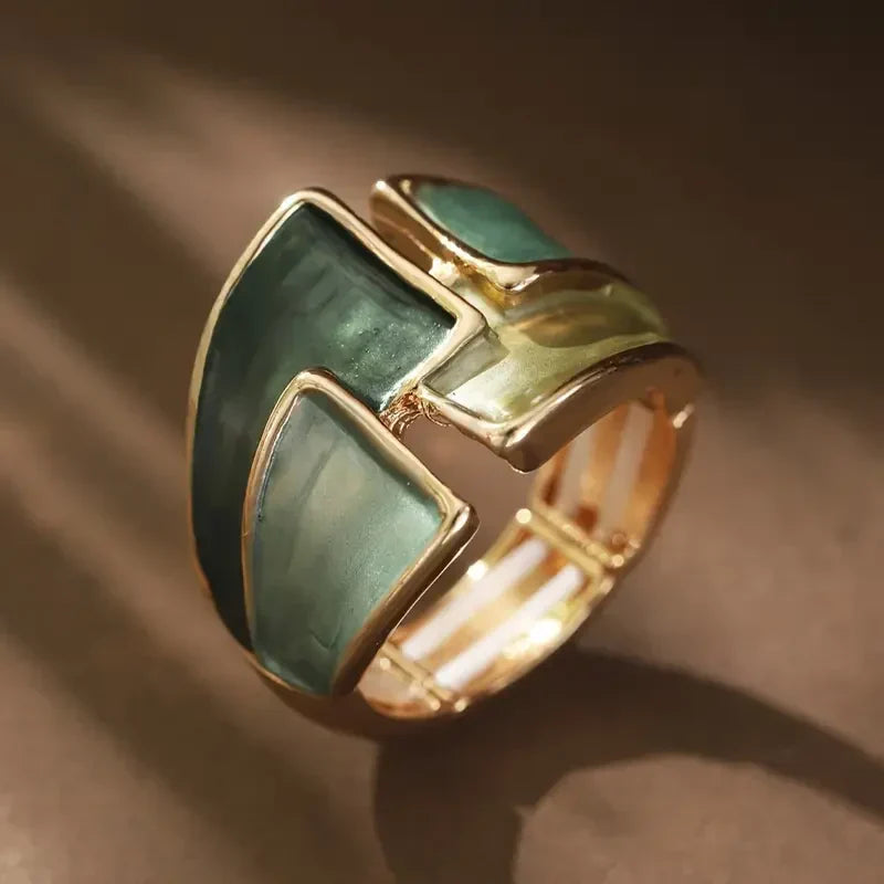 Golden Leafshine-ring | Guld