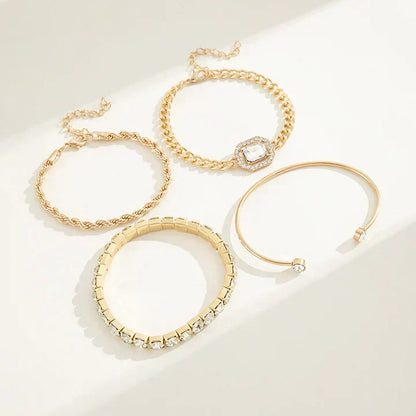 Domitia Calvina-armbandsset | Vitguld